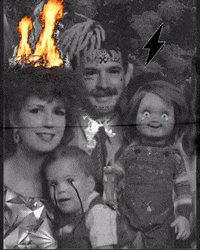 youngnada fire women kids family GIF