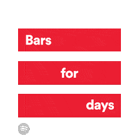 Rap Sticker by Spotify
