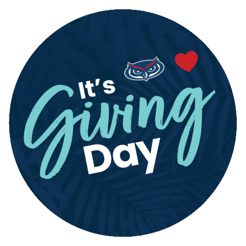 Fau Giving Day Sticker by Florida Atlantic University