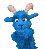 Thinking Waiting Sticker by Blauer Bock