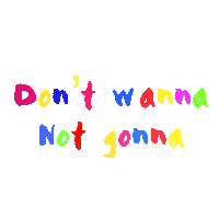 Text No Sticker by Mother Pop