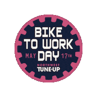 nwtuneup biketoworkday northwest tune-up nwtuneup nw tune-up Sticker