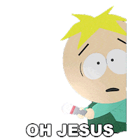 Jesus Oh Snap Sticker by South Park