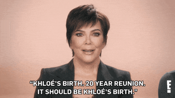 keeping up with the kardashians kris GIF by E!