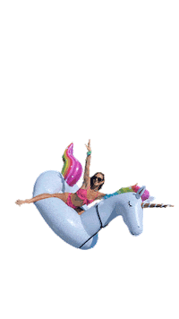 aubrewinters fitness workout unicorn yeehaw Sticker