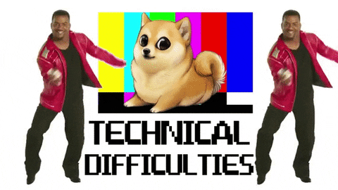 Technical Difficulties Glitch GIF