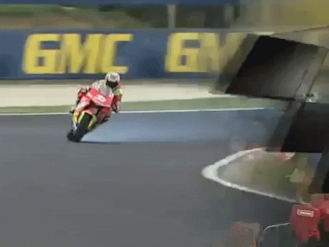 keinescheisse giphygifmaker motogp melandri motorcycle drift GIF