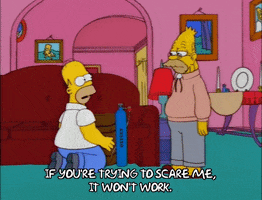 warning homer simpson GIF