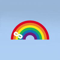 happy rainbow GIF by Smiley
