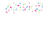 Candy Sprinkle Sticker by haenaillust