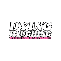 Dying Laughing Grief Sticker by Jessimae Peluso