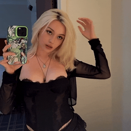 Cute Girl Flirting GIF