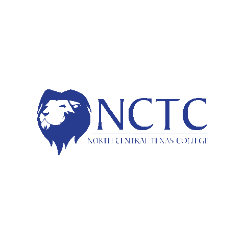 northcentraltexascollege giphygifmaker lions go lions nctc Sticker