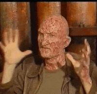 freddy krueger horror GIF by absurdnoise