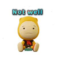 Sad Fever Sticker by Gumazing