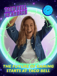 vrarcade GIF by Taco Bell VR Arcade