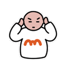 No Angry Sticker