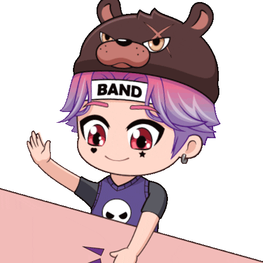 Happy Band Sticker