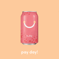 Make It Rain Animation GIF by bubly