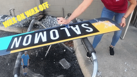 Perfski giphygifmaker giphyattribution perfski perforrmance ski and surf GIF