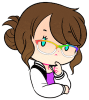 Thinking Think Sticker by shourimajo