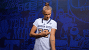 Georgia Tech Basketball GIF by Georgia Tech Yellow Jackets