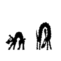 terror freezing Sticker by Cap&Pep