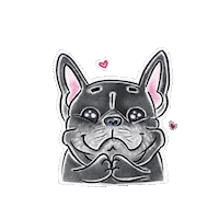 stefdubbs love heart tired hearts Sticker