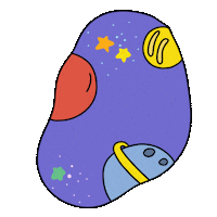 Baby Space Sticker