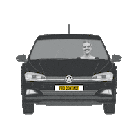 Work Volkswagen Sticker by PRO CONTACT