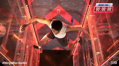 Ninjawarriorau GIF by Australian Ninja Warrior