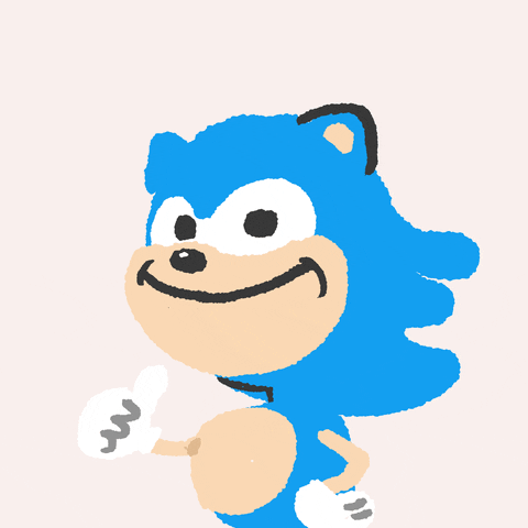 Sonic The Hedgehog Run GIF