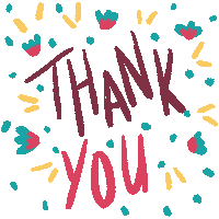CReneeArt thank you thanks gracias you rock Sticker