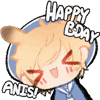 Anisfrhnaa Sticker