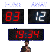 12 Away Sticker