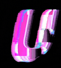 Glitch Alphabet GIF by #BASILIO