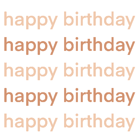 Happy Birthday Sticker