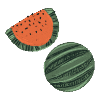lissalistudio summer green yummy relax Sticker