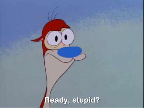 ren and stimpy nicksplat GIF