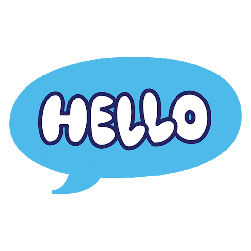 Whats Up Hello Sticker by Holler Studios