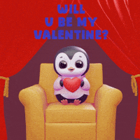 Valentines Day Valentine GIF by Pengu