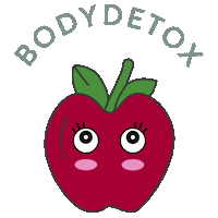 Vegan Fruit Sticker by ChloéBloom