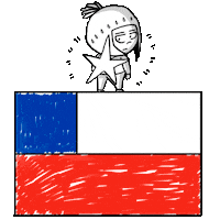 Chile Cl Sticker by RainToMe