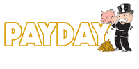 Pay Day Celebration Sticker by Monopoly