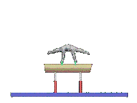 gymnastics STICKER