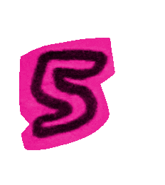 Pink Paper Sticker
