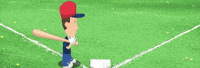 Backyard Baseball Homerun GIF by BACKYARD SPORTS