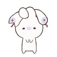 chimera_abyss kawaii cry rabbit sorry Sticker