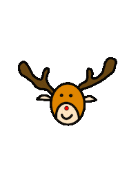 Happy Santa Sticker