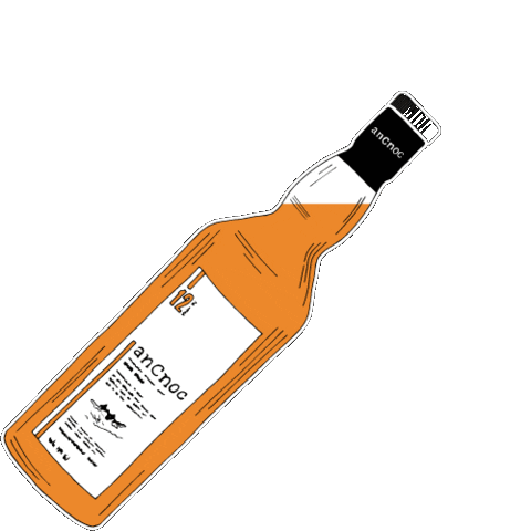 ancnoc giphyupload whiskey whisky cork pop Sticker